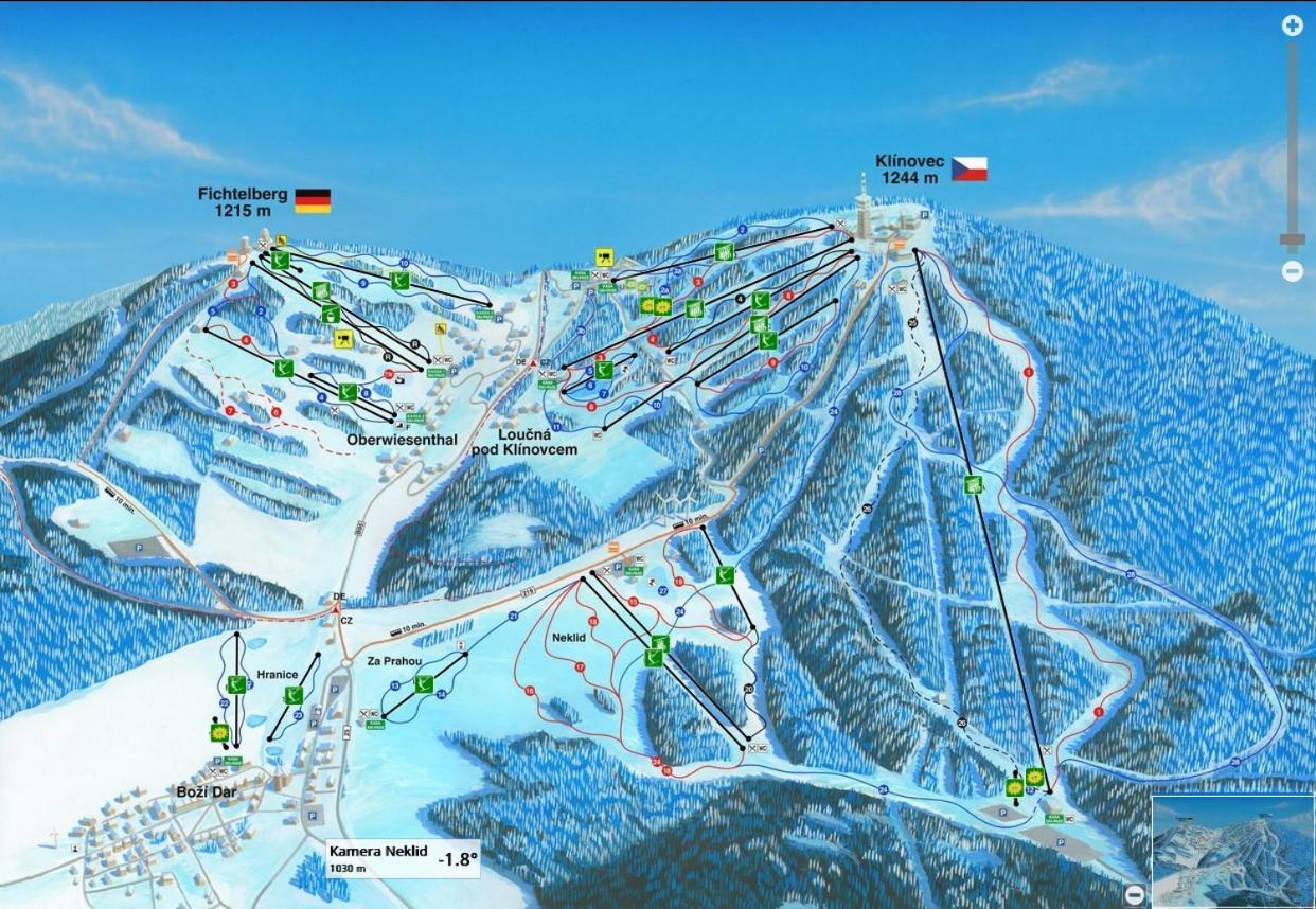 Ski Berg Klinovec Loučná pod Klínovcem Exterior foto